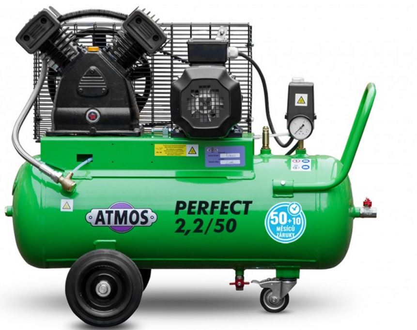 Pístový kompresor ATMOS PERFECT 2,2/50/400