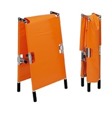 Skládací záchranná nosítka SUP - oranžová