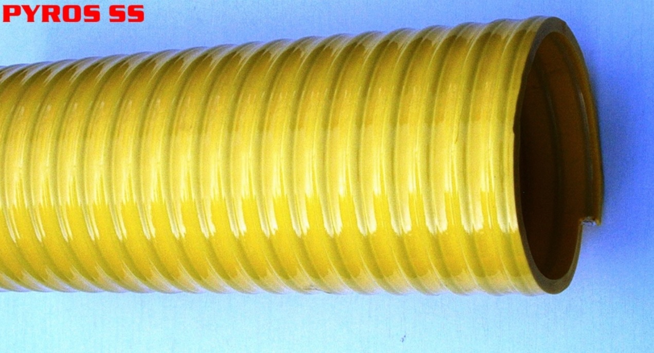 Savice PYROS SS 110/1,6m žlutá, šroubení Profi-Extra s 3 mm 