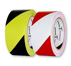 Vyznačovací samolepící PVC páska  šíře 50mm x 33m žluto - černá, tloušťka 0,16mm, levá