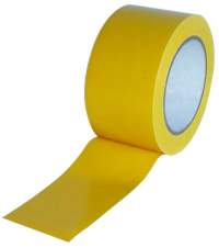 Označovací páska jednobarevná, žlutá (5 cm x 33 m)