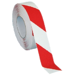 Vytyčující páska s červeno-bílými pruhy