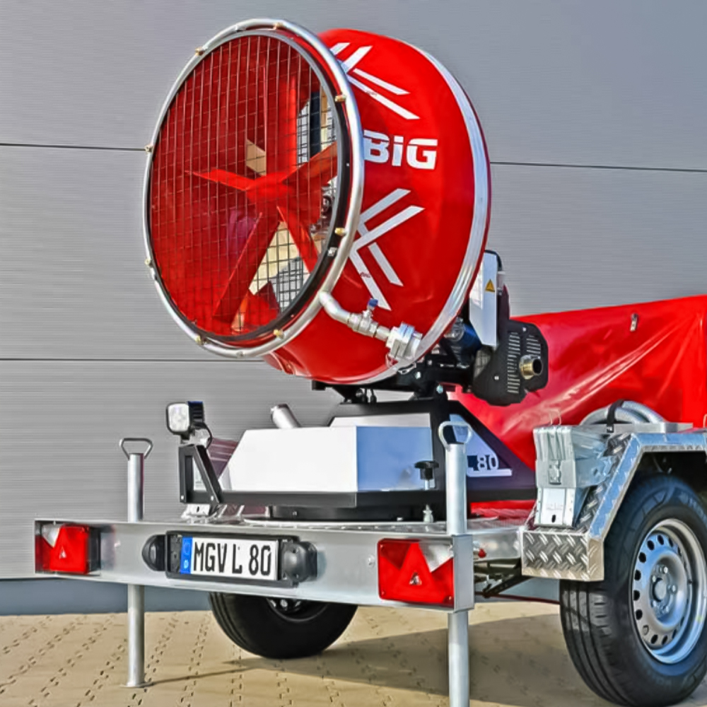 Mobilní přetlakový ventilátor BIG MGV L80 II B SPEED