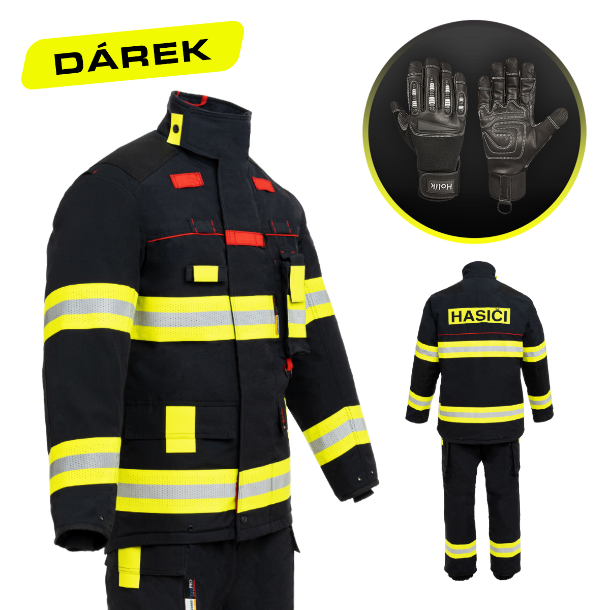 AKCE - Zásahový oděv FireRex CLASSIC + DÁREK - rukavice PENELOPE