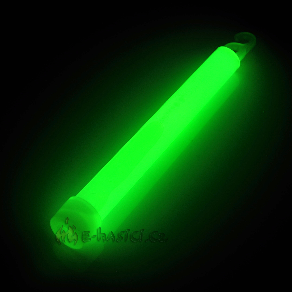 Chemické světlo, zelené, 15cm, 6 -12 hodin