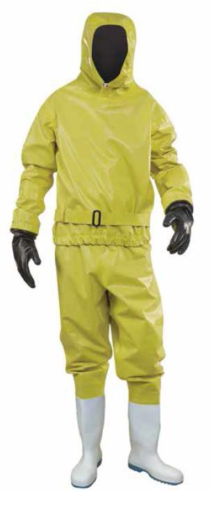 Ochranný pracovní oblek SUNIT IV FK - oblek bez masky, vlepené rukavice